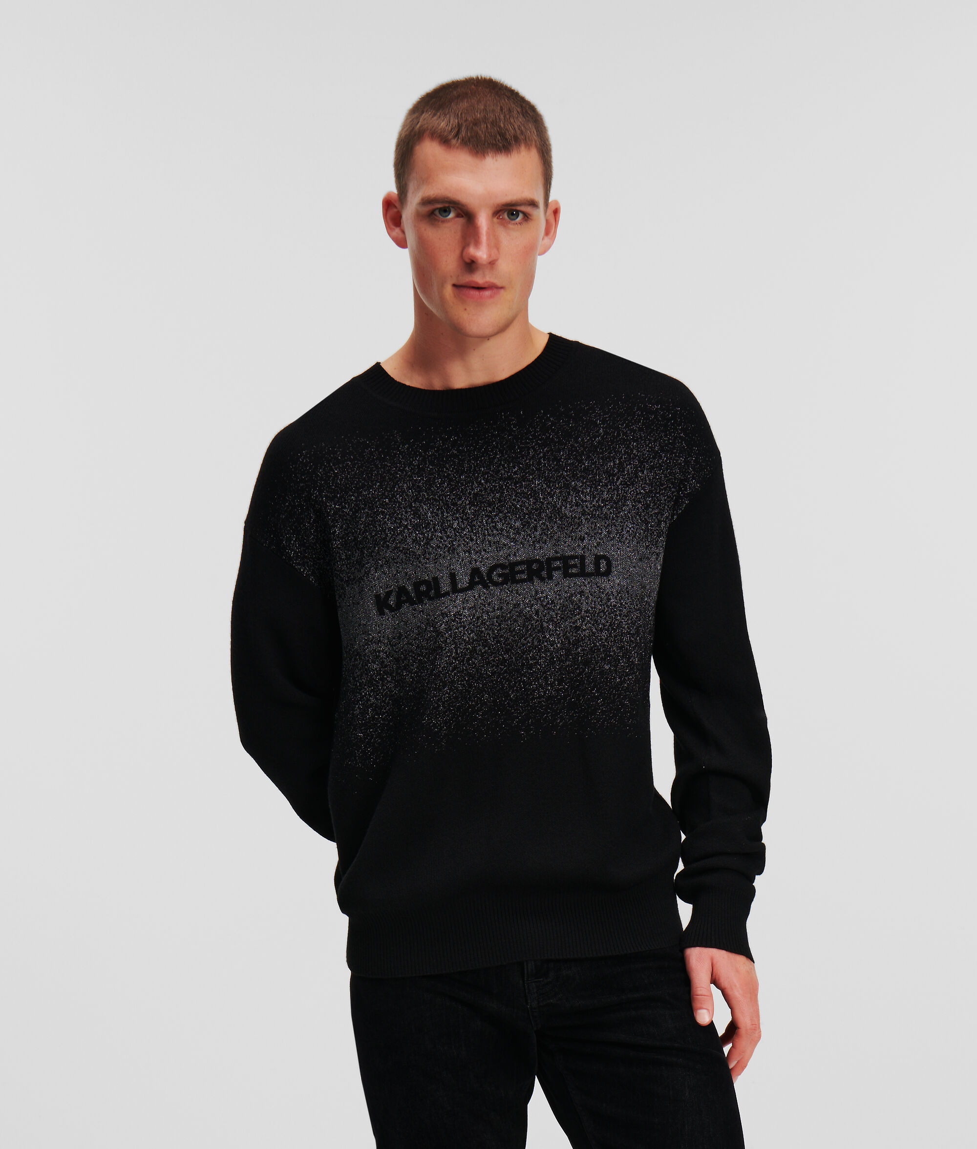 (image for) Breathtaking GRADIENT KARL LOGO SWEATER